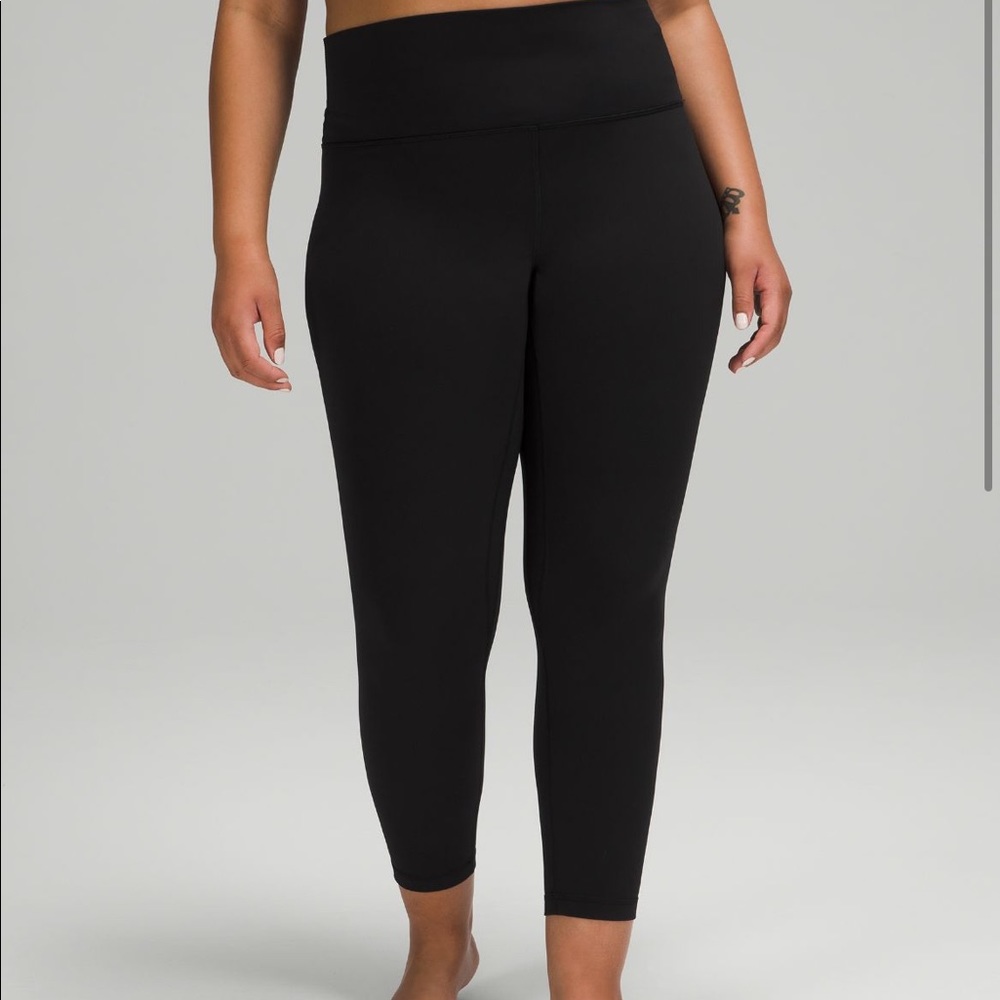 Lululemon black align leggings 25”